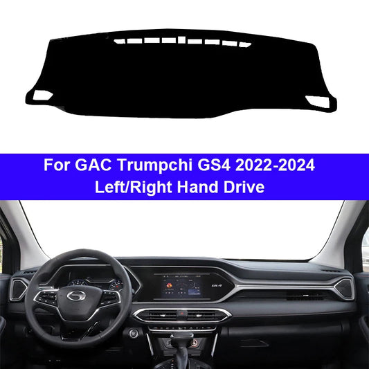 Car Dashboard Cover For GAC Trumpchi GS4 2022 2023 2024 Center Console Protector Carpet Dashmat Sun-shade Accessories sayaragear