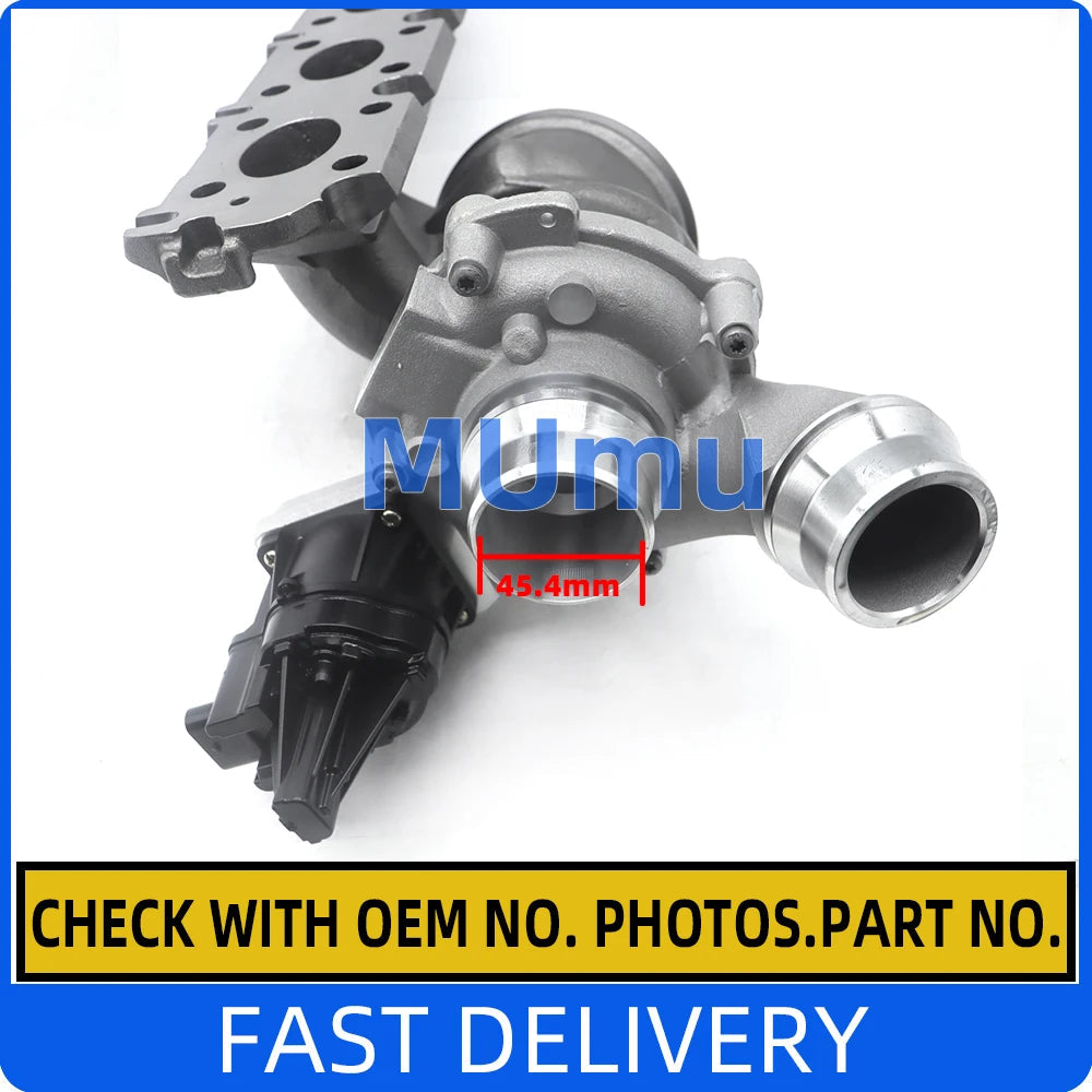 Turbocharge For BMW B18 B15 F20 F21 Engine 116i 118i 218i 318i 418i 11659895980 11657633795 7633795 B38 Turbo sayaragear
