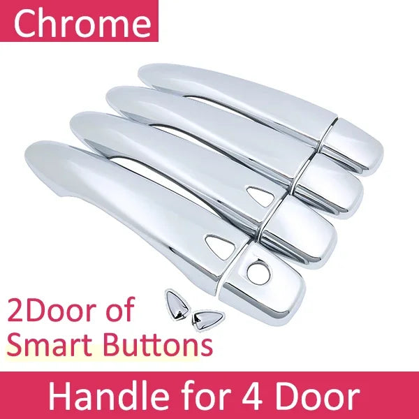 Luxury chrome door handle cover trim protection cover for Renault Koleos Samsung QM6 MK2 2017~2020  Car accessory sticker 2018 sayaragear