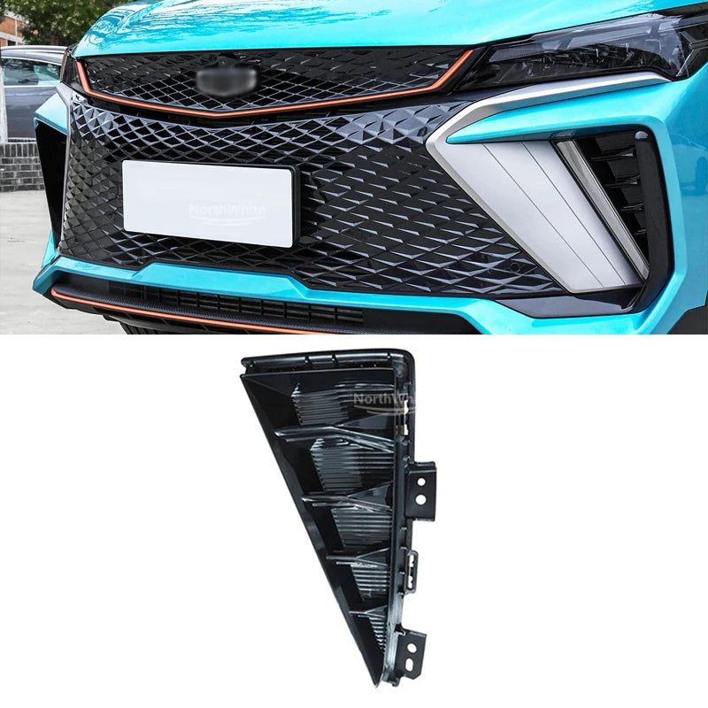 Front Bumper Grille For Geely Coolray 2023-2025 Front Fog Lamp Frame 6010207700 6010207700 6010207800 6010207900 sayaragear
