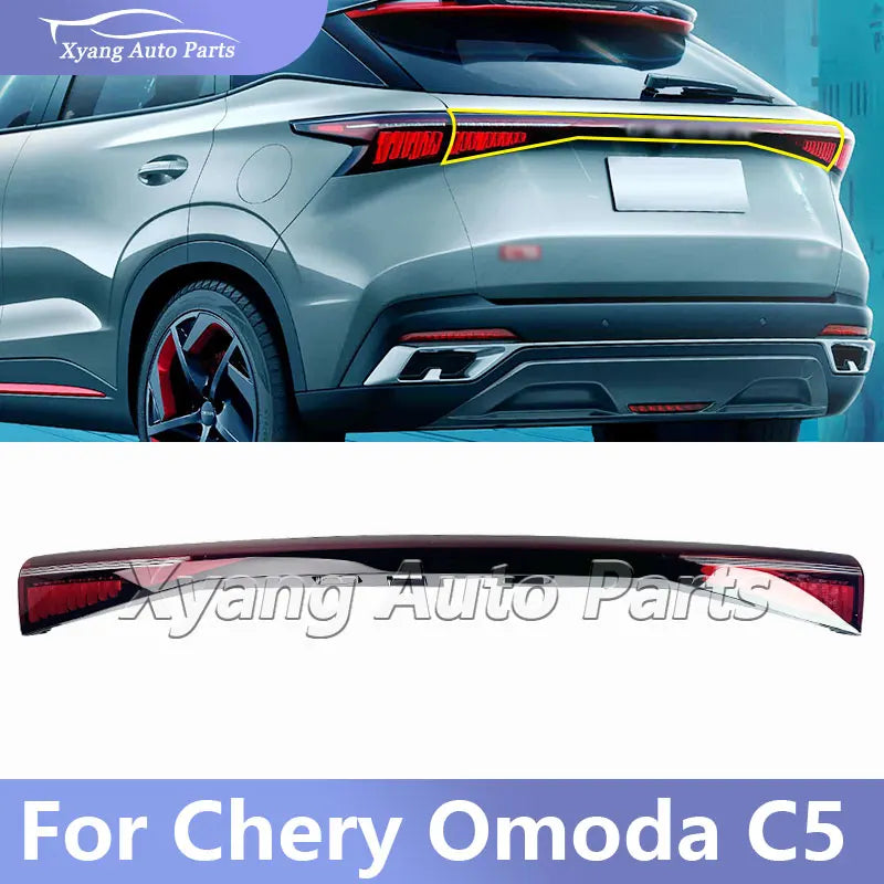 For Chery Omoda C5 Rear Middle Tail Lamp Brake Light Rear Light Assembly 605000623AA 605000724AA sayaragear
