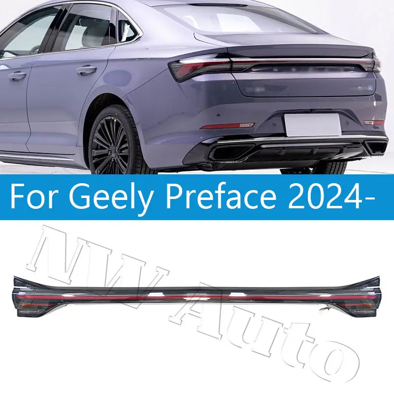 Car Rear Tail Light For Geely Preface 2024- Trunk Lid Light Central Car Accessories 8894631608 sayaragear