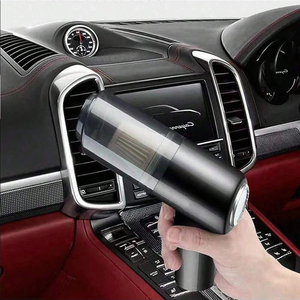 3 In 1 Integrated Suction And Blowing Vacuum Combination Vacuum Cleaner USB Charging Small Car Household Vacuum Cleaner sayaragear