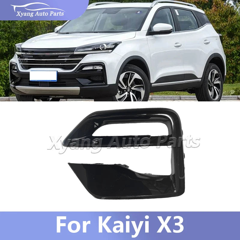 Front Bumper Fog Light Frame For Kaiyi X3 280301701AA 280301801AA Fog Light Cover sayaragear