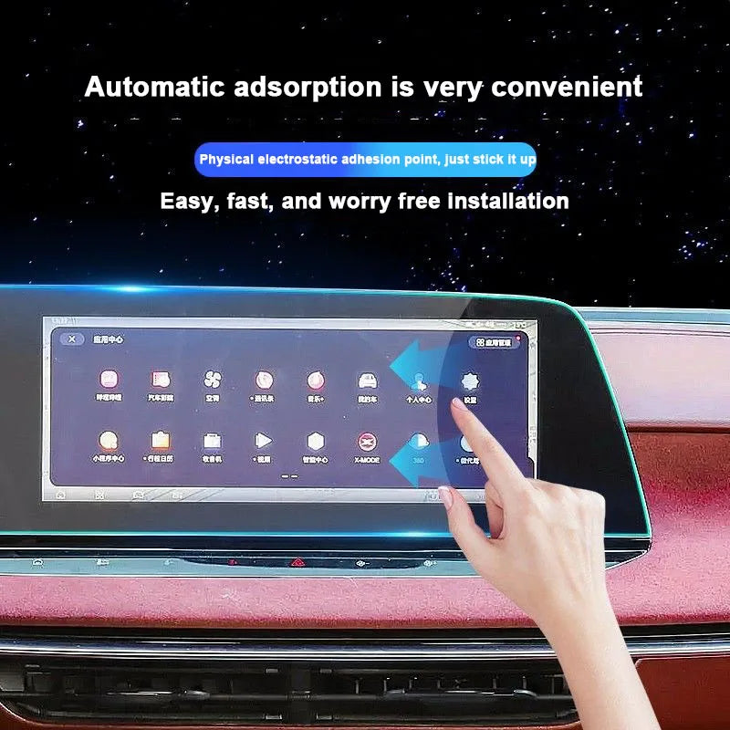 For MG 7 2023 2024 2025 Car Screen Protector Film GPS Navigation Center Control ScreenGlassTempered Anti scratch Protection Film sayaragear
