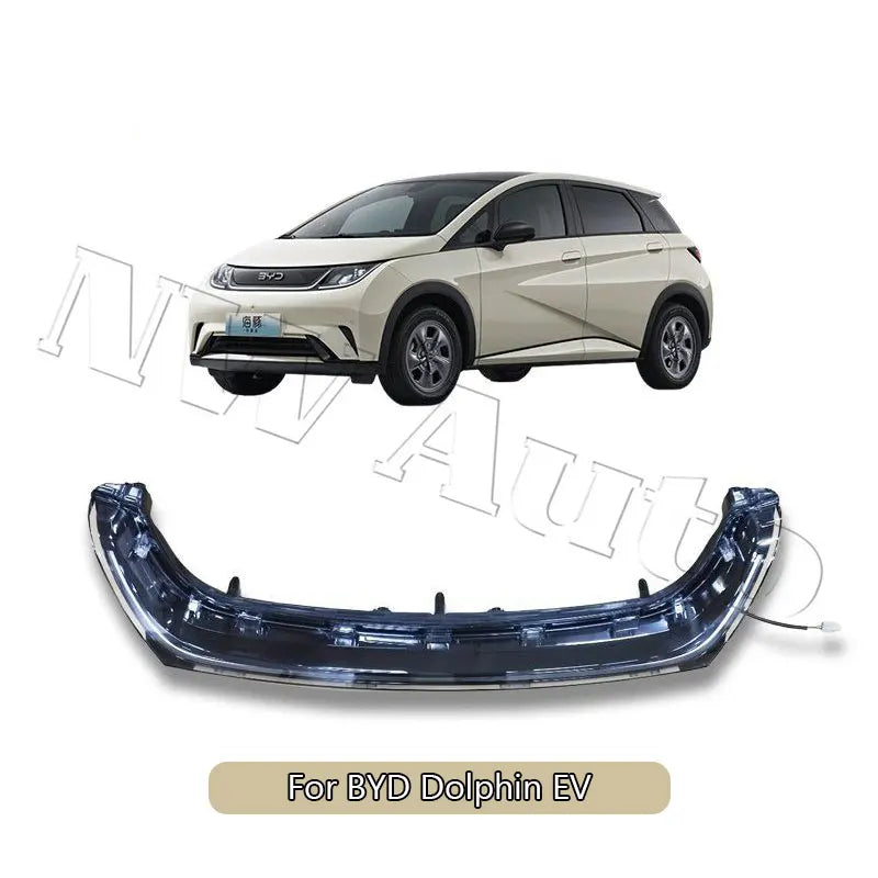 LED Front Grill Light For BYD ATTO 3 Yuan Plus/BYD Dolphin EV/BYD Han EV Daytime Running Light Center Light sayaragear