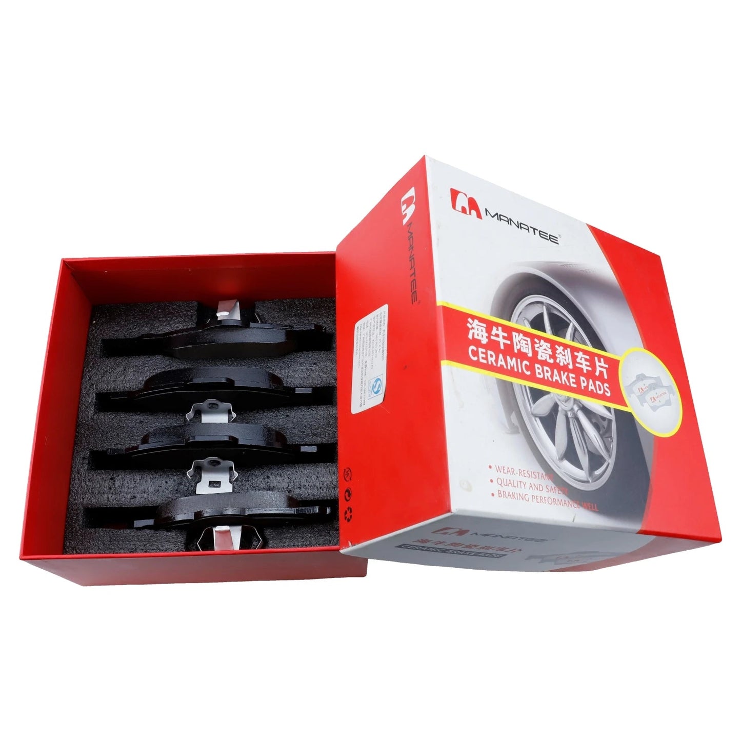 Front Brake Pads Set For Volvo XC90 AWD 2.5T 2.9T 3.2L 2002-2015 CADILLAC BLS CHEVROLET VECTRA FORD ECOSPORT SAAB 9-3 30742029 sayaragear