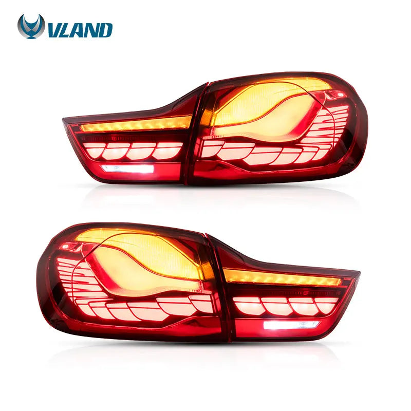 VLAND Taillight Assembly For BMW 4-series F32 F33 F36 M4 F82 F83 LED Running Light Sequential Turn Signal 418 420 430 LED sayaragear