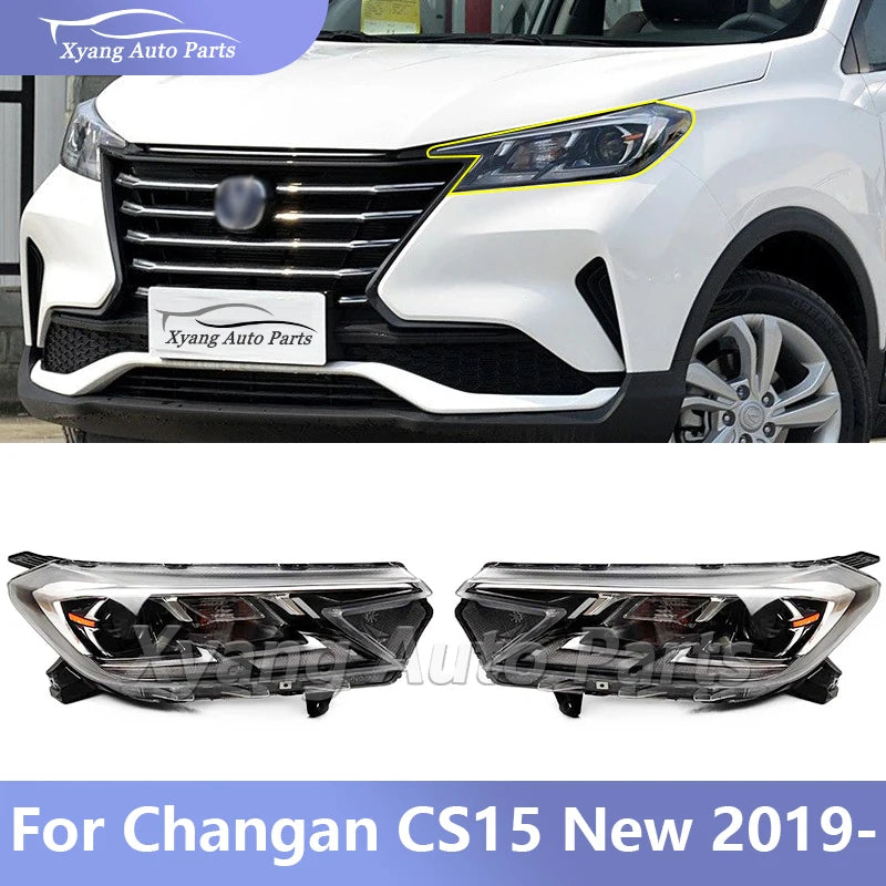 Front Headlight Head Light Headlamp For Changan CS15 New 2019-   Front Bumper  Headlight 4121020-BE101 4121010-BE101 B311036-011 sayaragear