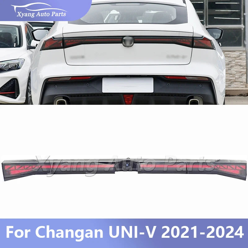 Car Rear Tail Light  For Changan UNI-V 2021-2024 Rear Center Light Warning Brake Taillamp Assembly sayaragear
