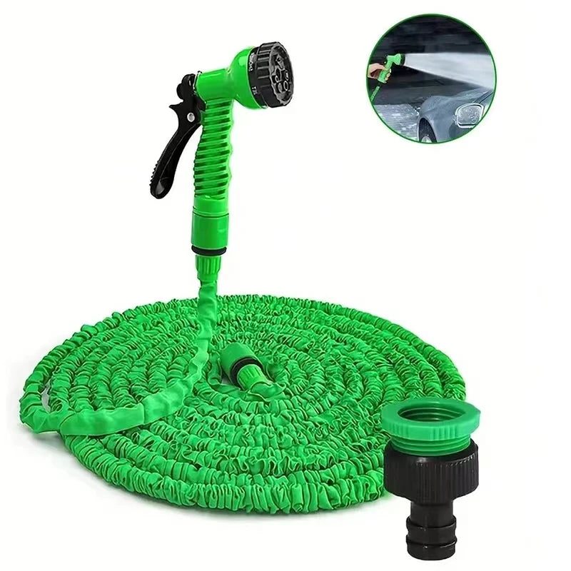 25FT-200FT Expandable Magic Hose Lightweight Design Durable Materials 7 Water Spraying Functions Gun Home Garden Watering Tools sayaragear