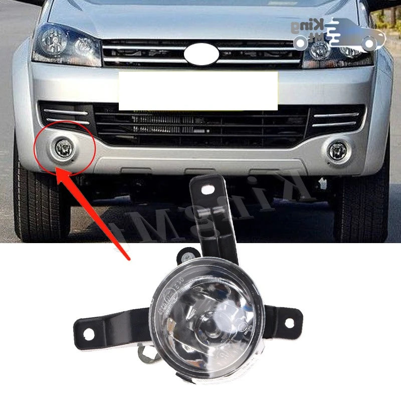For Great Wall Wingle 5 Foglight Car Fog Light Halogen Front Bumper Fog Lamp Kit Housing sayaragear