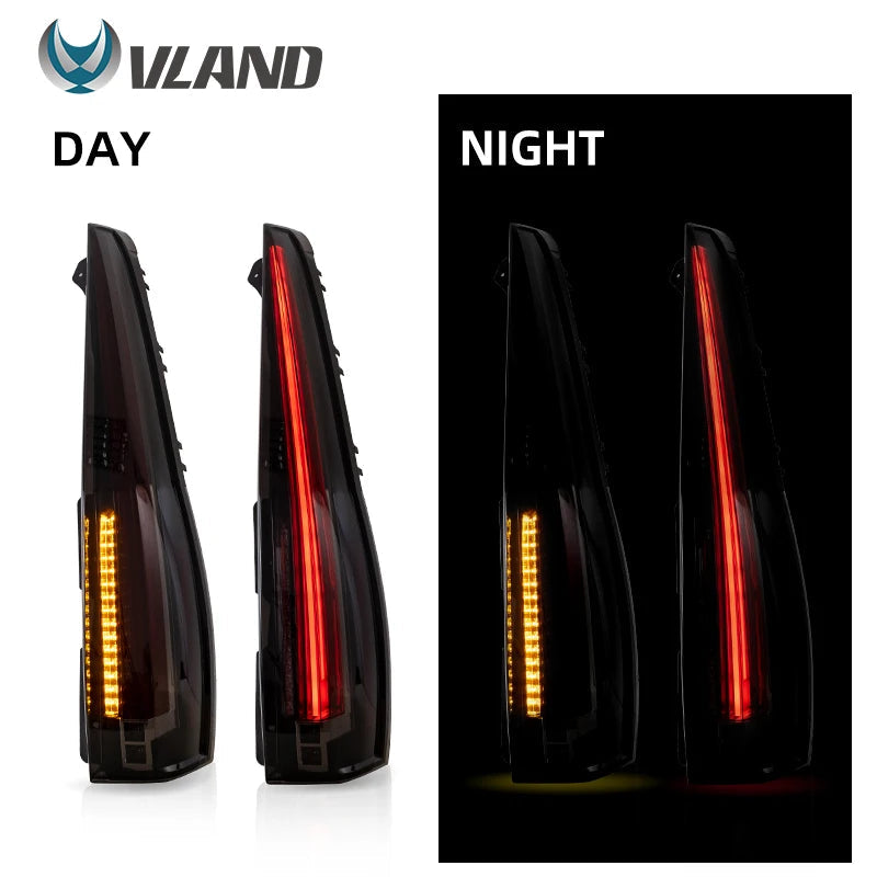 VLAND Taillight Assembly FOR GMC YUKON&CHEVROLET TAHOE/SUBURBAN 2007-2014 LED TAIL LAMP LED Running Light  LED Brake Light sayaragear