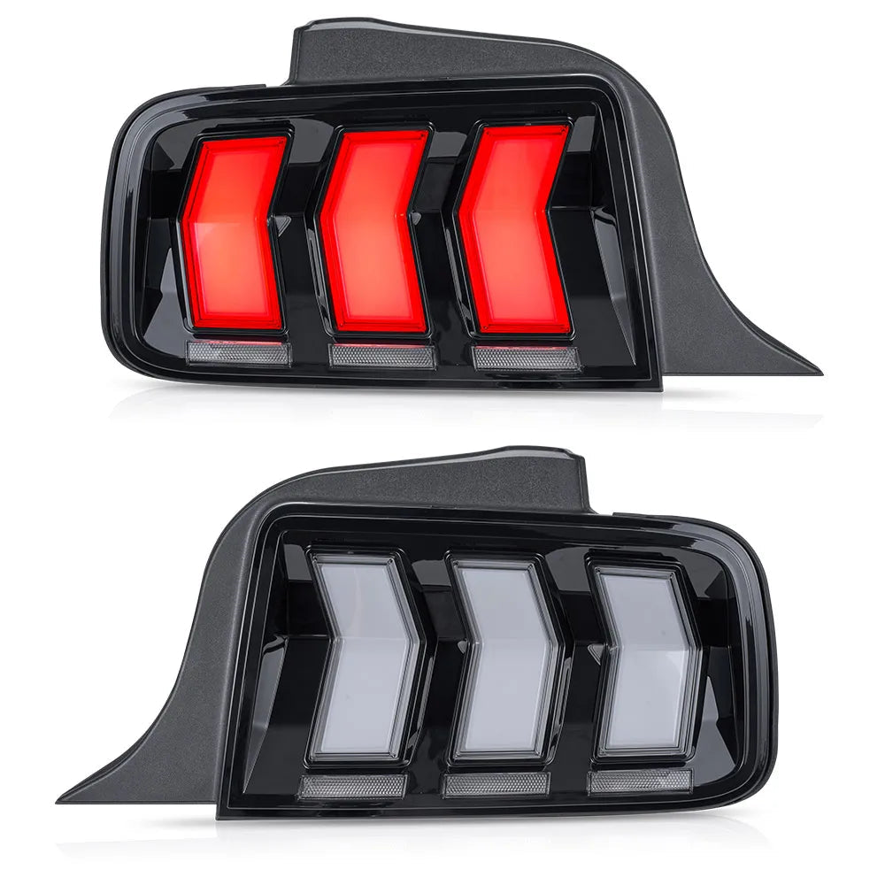 Vland Mustang 2005–2009 RGB LED Tail Lights with Sequential Turn Signal sayaragear
