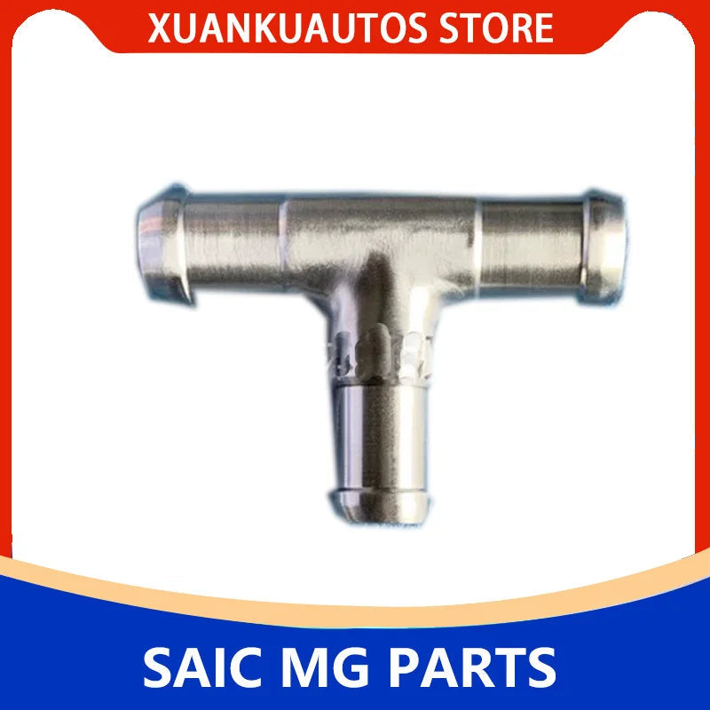 For SAIC MG rx8 turbine return water heater to engine warm air pipe connector tee 304 stainless steel sayaragear