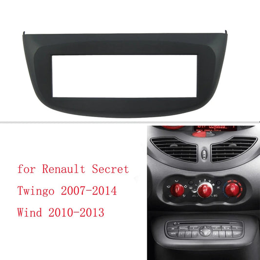 1Din Facia for Renault Secret Twingo 2007-2014,Wind 2010-2013 Radio DVD Stereo CD Panel Dash Kit Trim Fascia Face Plate Frame sayaragear