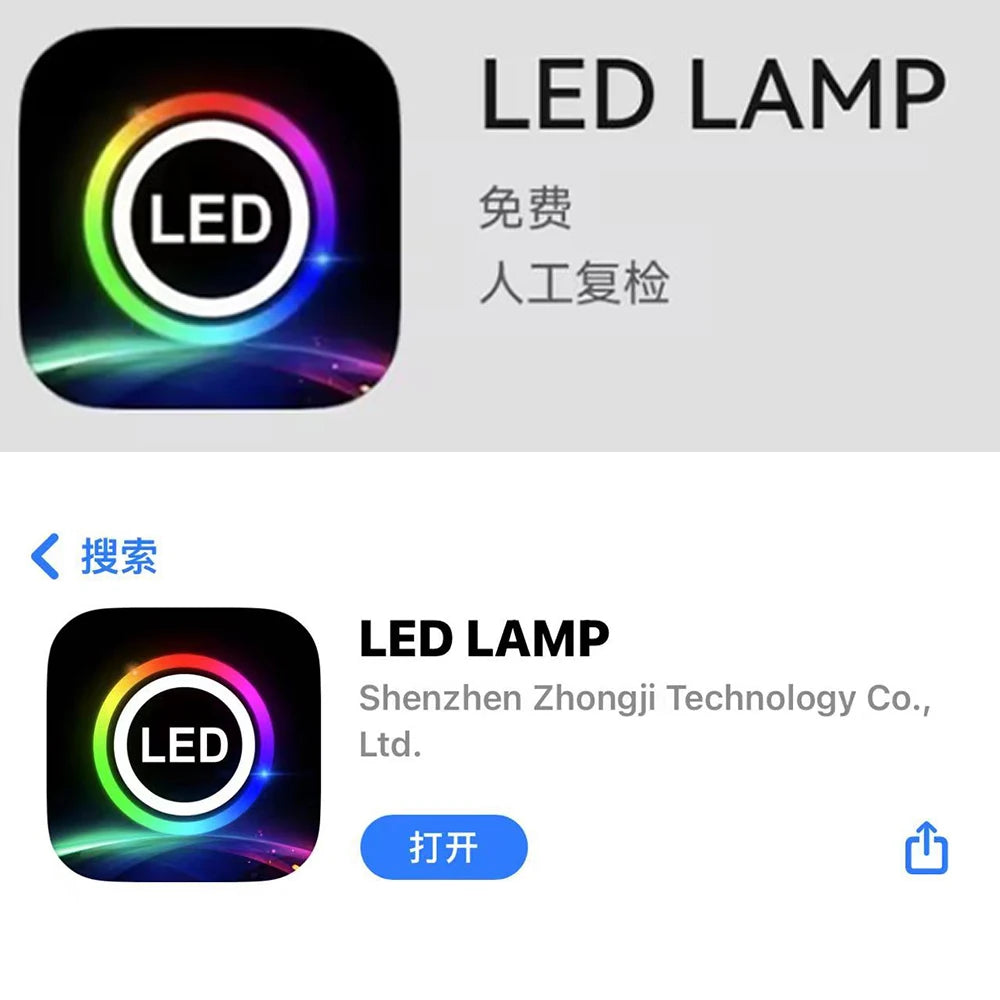 Full Colors Streamer Symphony RGBIC Ambient Light Accessories 3 wire LED Strip (RGB Door/Storage/Footlight 4 wire) "LED Lamp"App sayaragear
