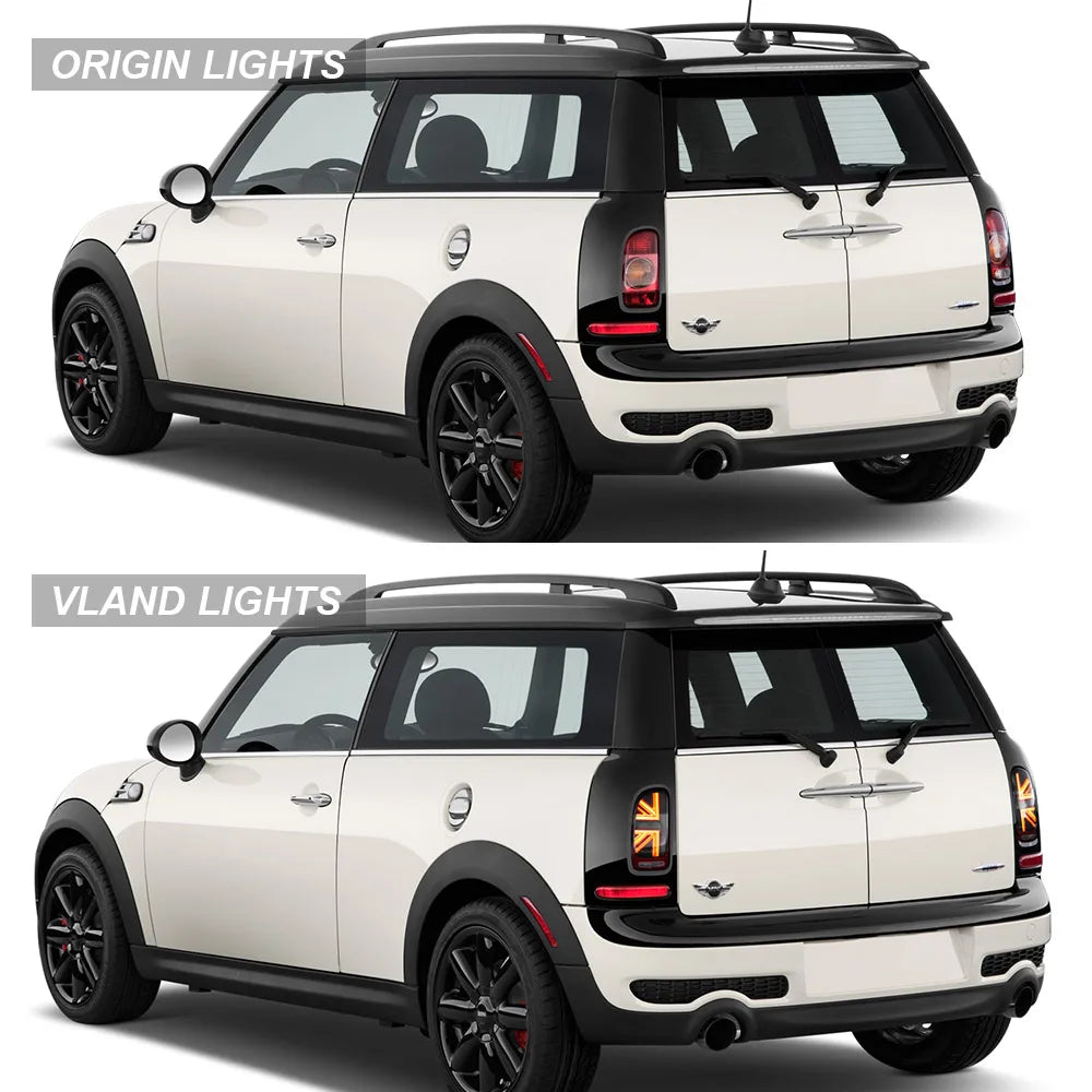 Vland Full LED Tail Lights for 07-14 Cooper Clubman R55 Vehicle Lighting Accessory sayaragear