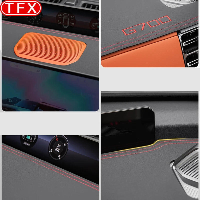 For Jetour G700 2025 2026 Car Styling Dash Mat Dashmat Leather Dashboard Cover Sun Shade Dash Board Cover Carpet Accessories sayaragear