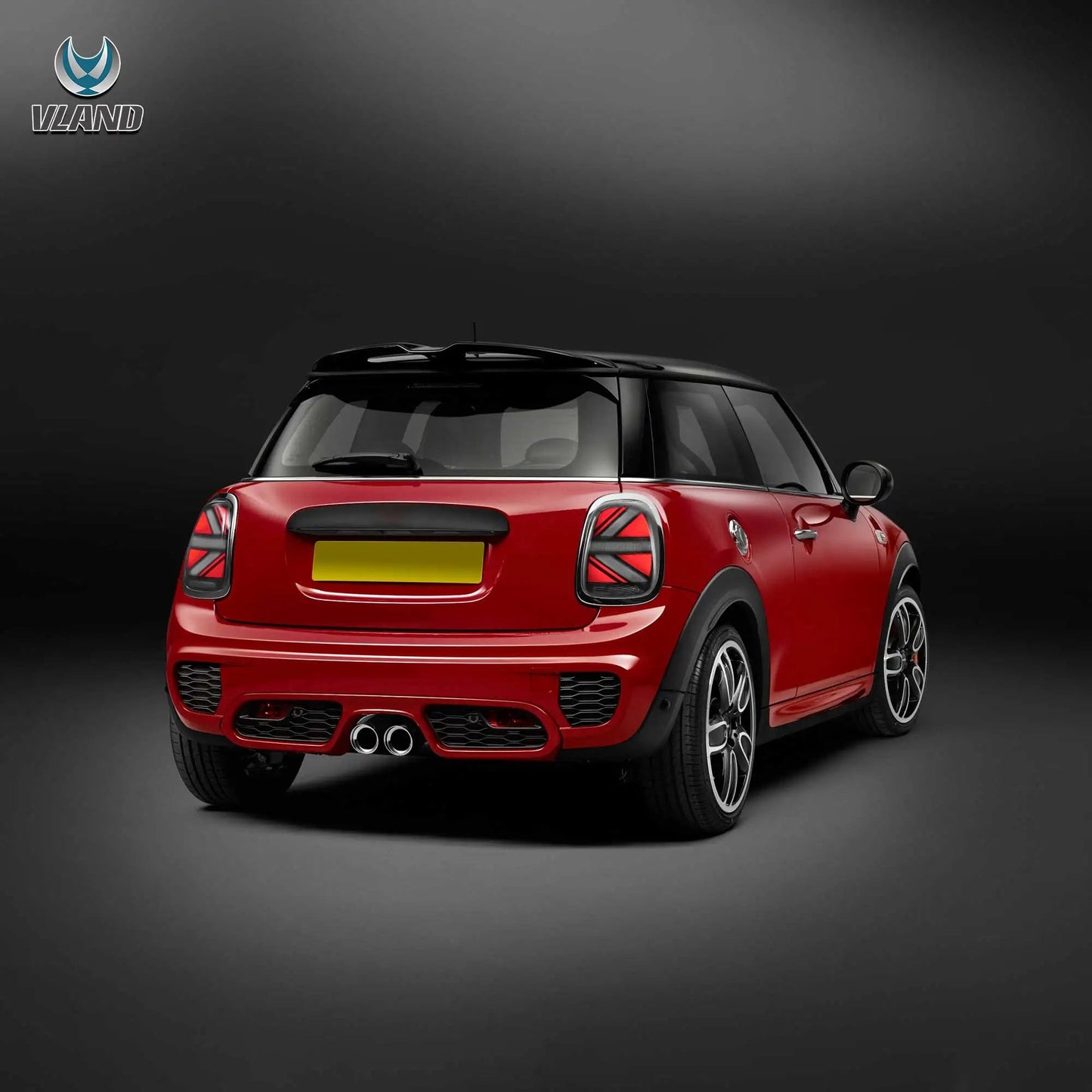 Vland 14-19 Mini Cooper F55 F56 F57 LED Tail Lights with Sequential Turn Signal Rear Lamp Assembly Upgrade sayaragear