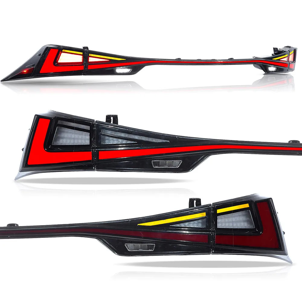 Vland 14-20 IS 250 200t 300h F Sport LED Tail Lights Unique Design Rear Lamp Assembly Upgrade Replacement sayaragear
