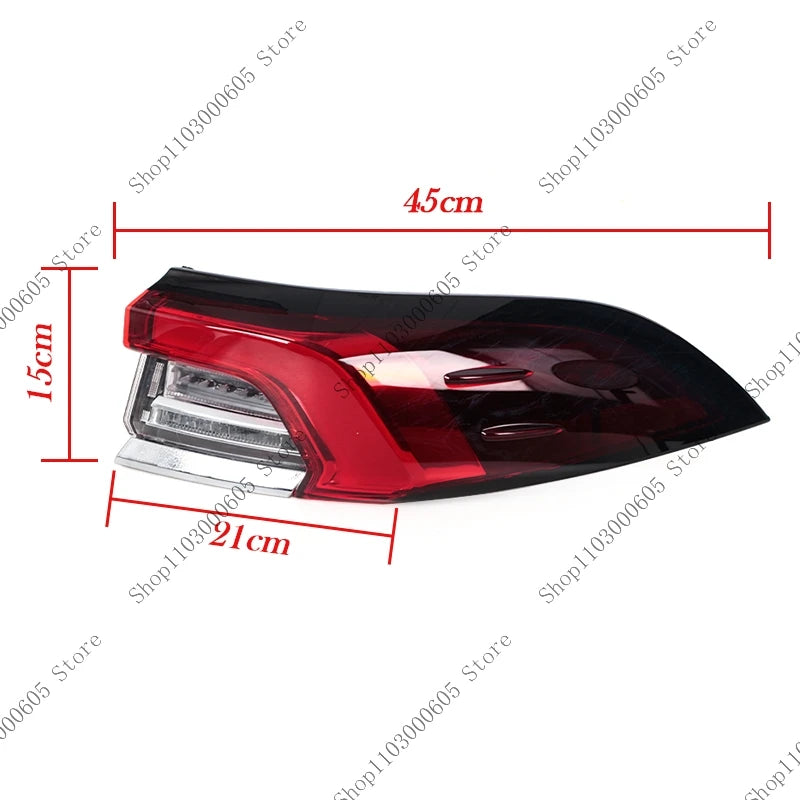 For Toyota Corolla 2019 2020 2021 2022 Auto Parts Rear Bumper Tail Light Assembly Turn Signal Brake Emergency Brake Light sayaragear