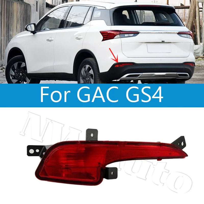 Rear Bumper Light Lamp For GAC GS4 2020 21 Rear Fog Light Fog Lamp Reflector Reversing Light Lamp sayaragear