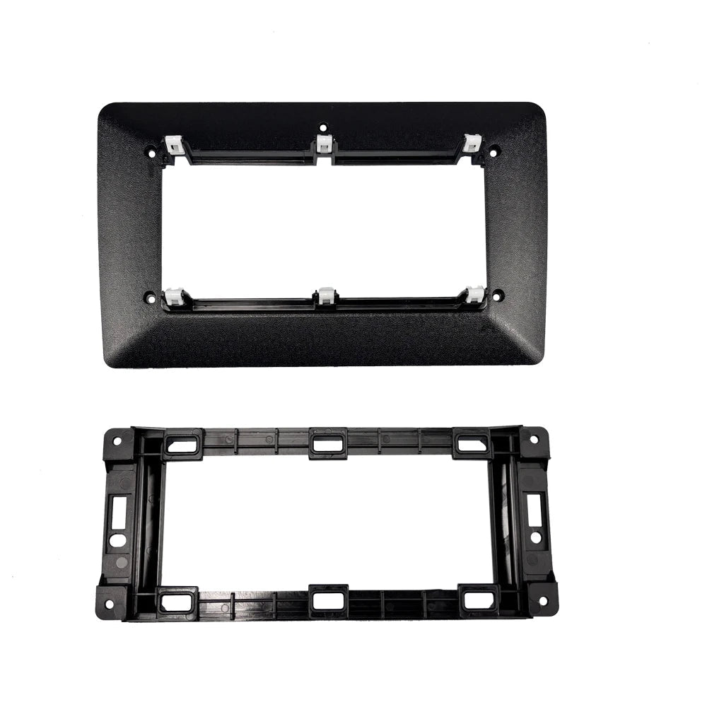 HAOCHEN Car Android Radio Frame For Jeep Commander Compass Grand Cherokee Wrangler/Unlimited 10 inch Stereo Panel Harness Wire sayaragear