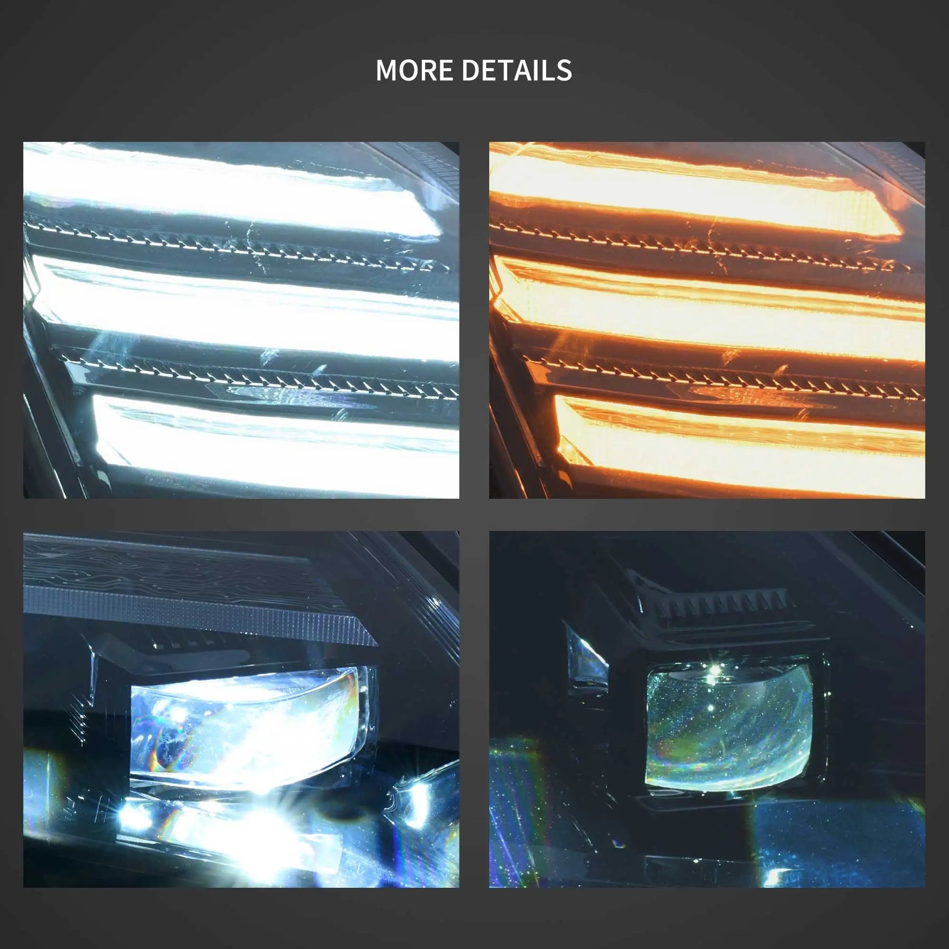 Vland LED Projector Headlights for 2008-2023 GT-R R35 High-Intensity Lighting Upgrade Kit sayaragear