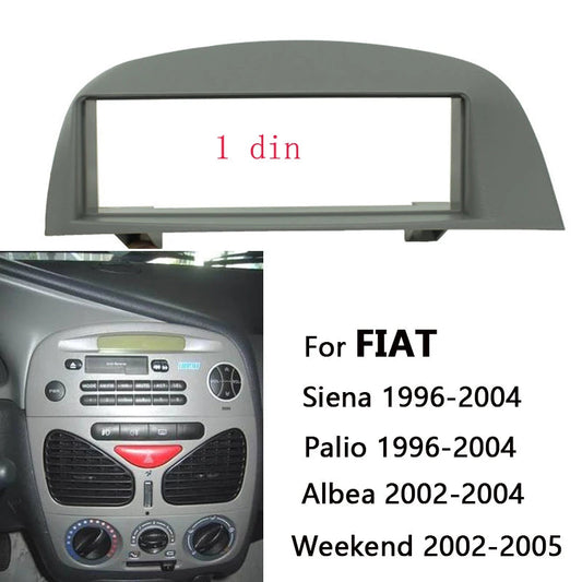 For Fiat Palio 1996-2004 Siena 2002-2004 Fascias Single-layer CD Card Machine Modification Bracket DVD Modification Face Frame sayaragear