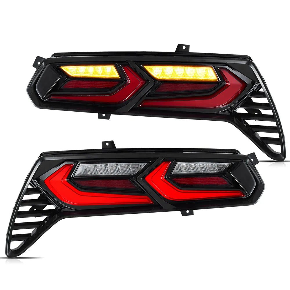 Vland 14-19 Corvette C7 Full LED Tail Lights With Sequential Turn Signal sayaragear
