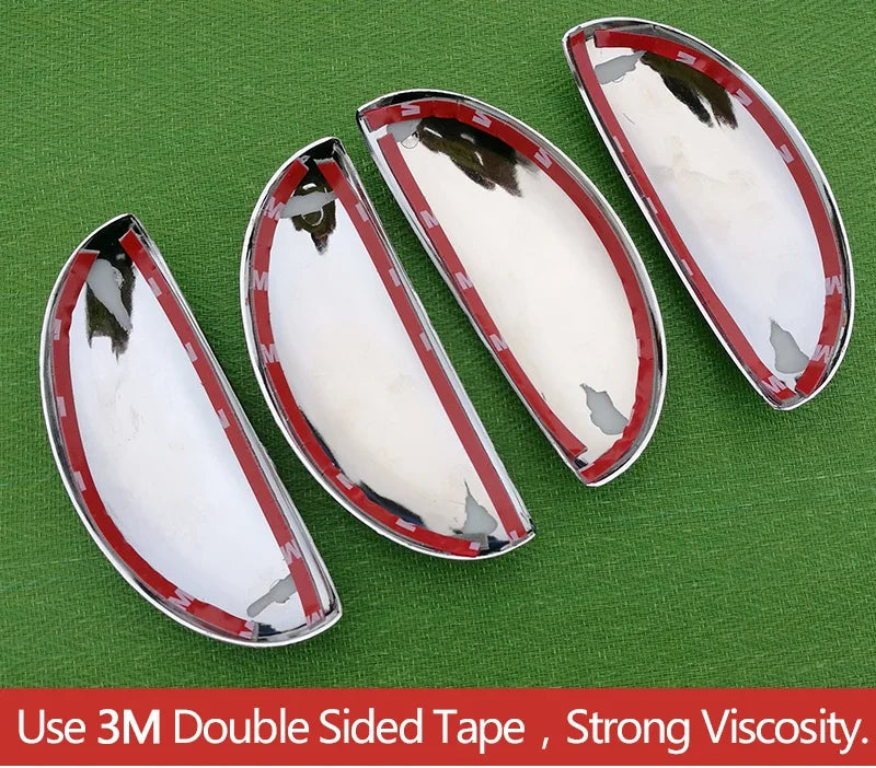 for Toyota Aygo MK1 2005-2013 Luxurious Chrome Handle Cover Trim Set 2007 2008 2009 2012 Car Accessories Stickers Car Styling sayaragear
