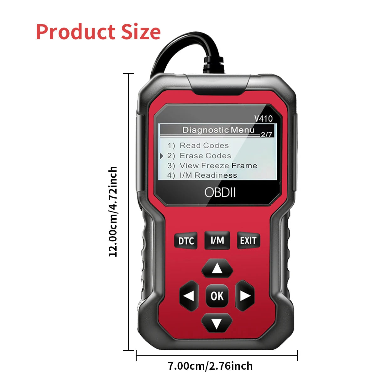 Car Obd2 Scanner Diagnostic Tool Code Reader Engine Fault Code Reader Scanner Can Diagnose All Obd Ii Protocol Cars since 1996 sayaragear