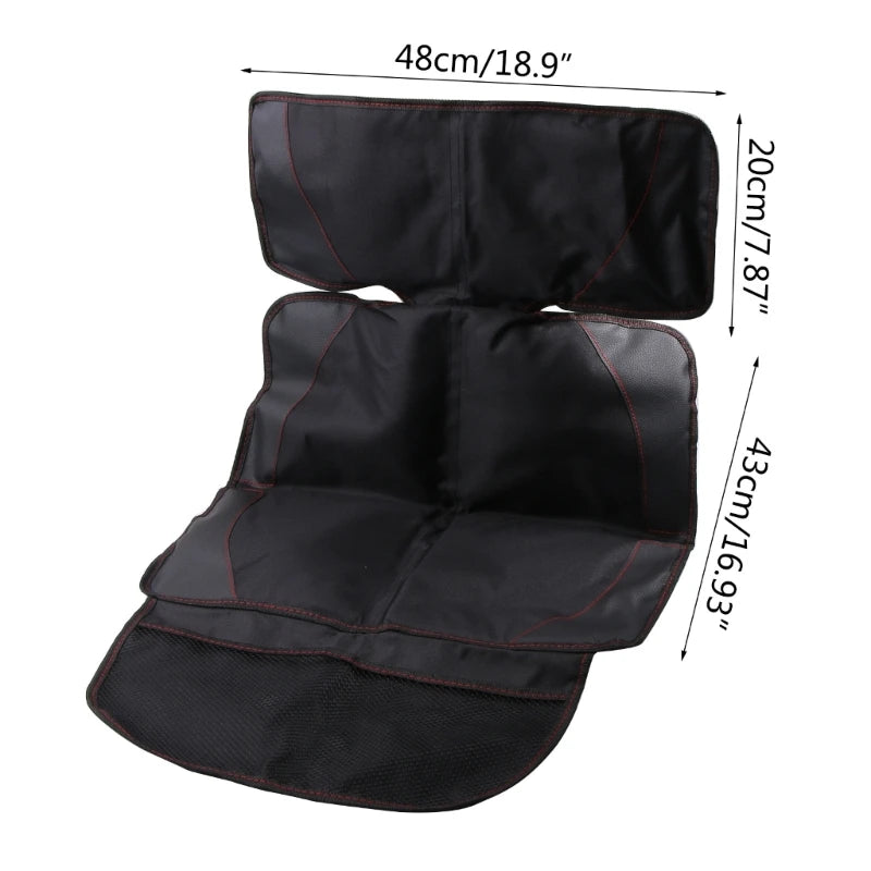 Universal Child Safety Seat Anti-Slip Anti-Scratch Mat Pads Waterproof Car Seat Protective Cover for-Baby Kid Protection sayaragear