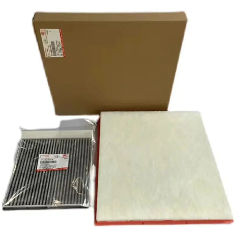For Great Wall Haver H9 2015-2021 Original air filter 2.0T air filter element air conditioning filter 2pcs/ set 1109110XKV08A sayaragear