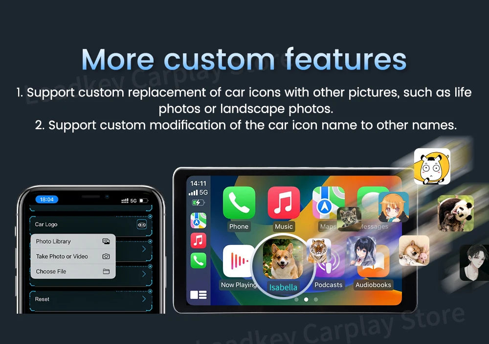 CarlinKit 5.0 & CarlinKit 4.0 Wireless CarPlay Android Auto Waze Music Spotify Auto For Audi Golf Peugeot Mazda KIA Mercedes MG sayaragear