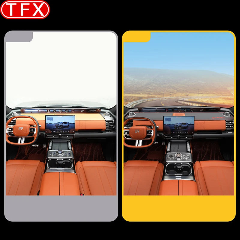 For Jetour G700 2025 2026 Car Styling Dash Mat Dashmat Leather Dashboard Cover Sun Shade Dash Board Cover Carpet Accessories sayaragear