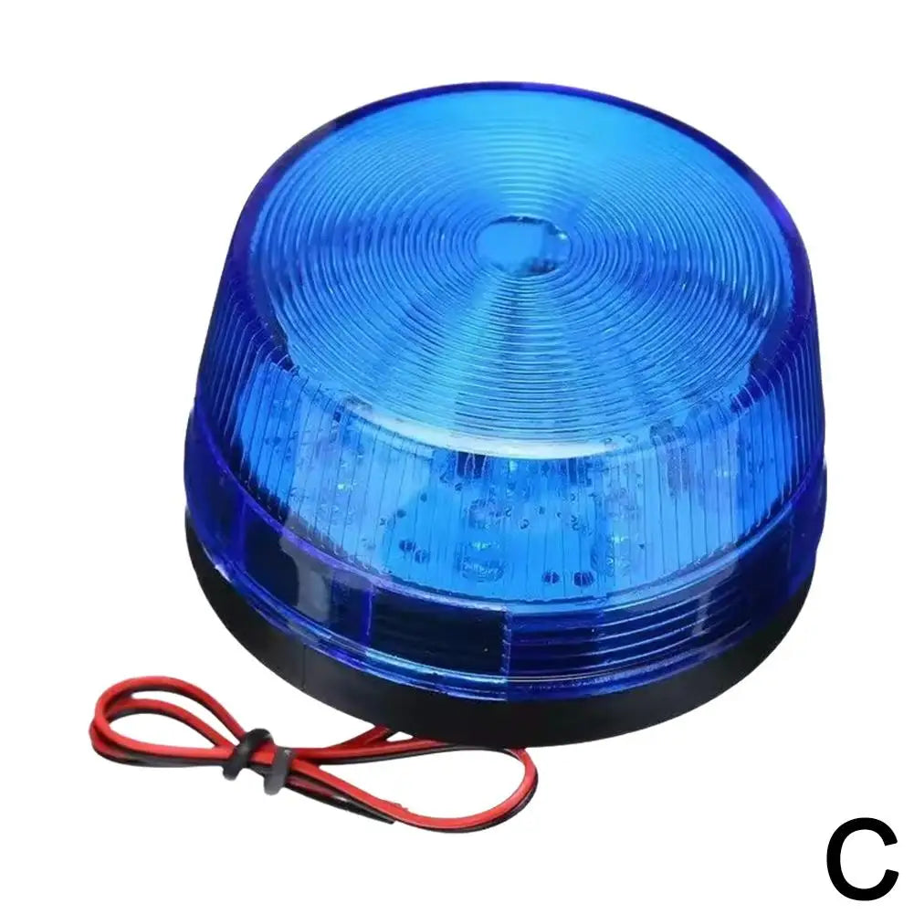 12V LED Strobe Light Emergency Rotating Traffice Indication Car Flash Beacon Light LED Orange Blue Red Flash Car Warning Light sayaragear
