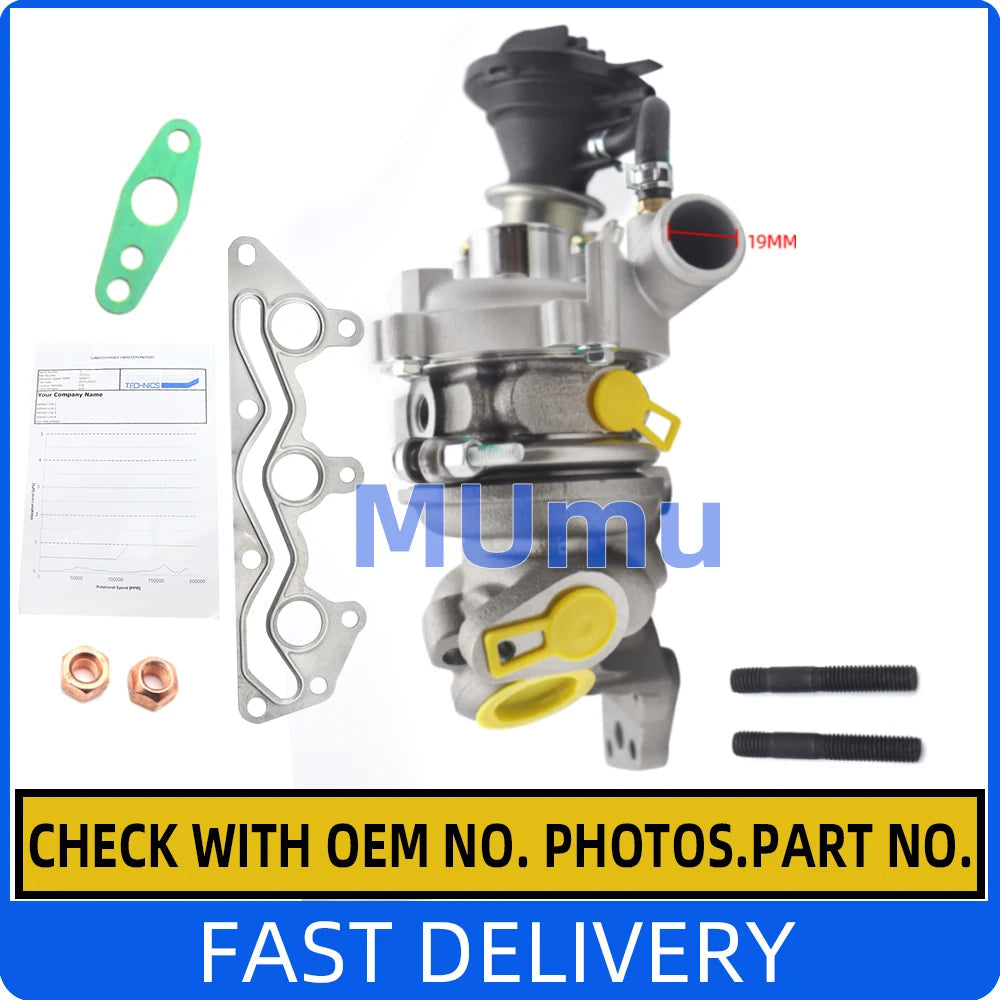 GT1238S Turbocharger For Smart Fortwo Roadster 0.7 727211 727211-5001S 727211-0001 727211-1 727211-2 A1600960999 1600960999 sayaragear
