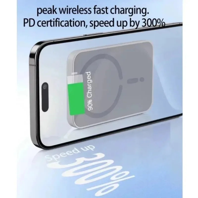 Magnetic Car Wireless Charger Air Vent GPS Phone Holder Stand For Magsafe iPhone 17 16 15 14 13 12 Pro Max Cell Fast Charging sayaragear