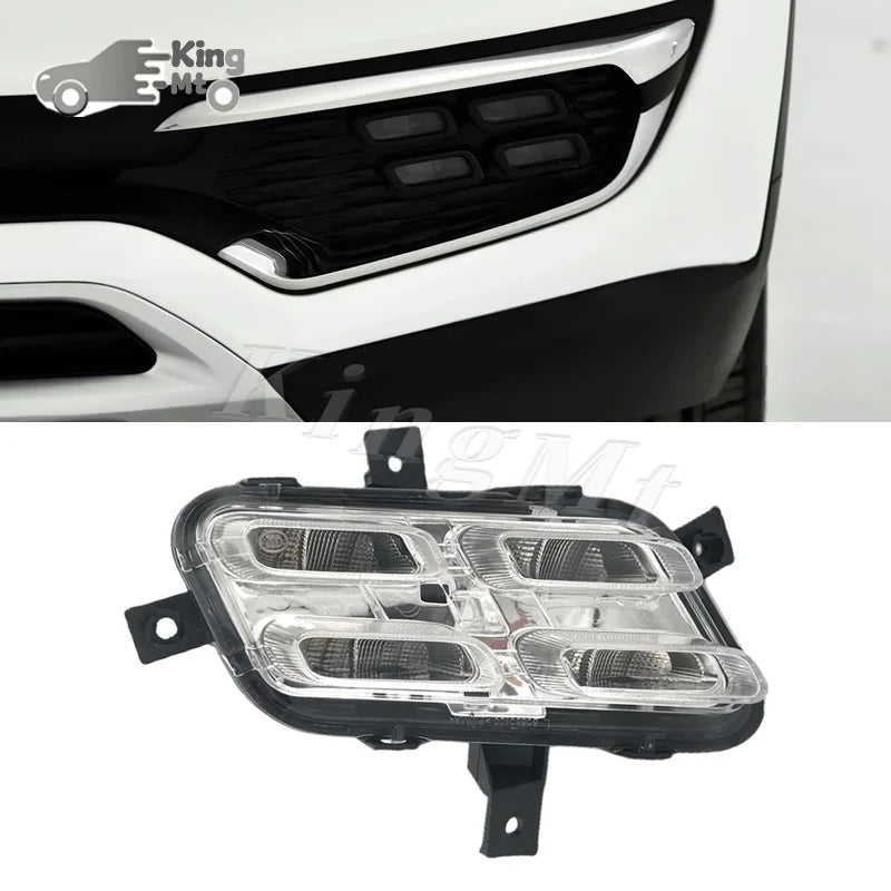 For JETOUR X70 X90 Foglight Car Fog Light Assembly Halogen Front Bumper Fog Lamp Kit Replacement with Waterproof Housing Trim sayaragear
