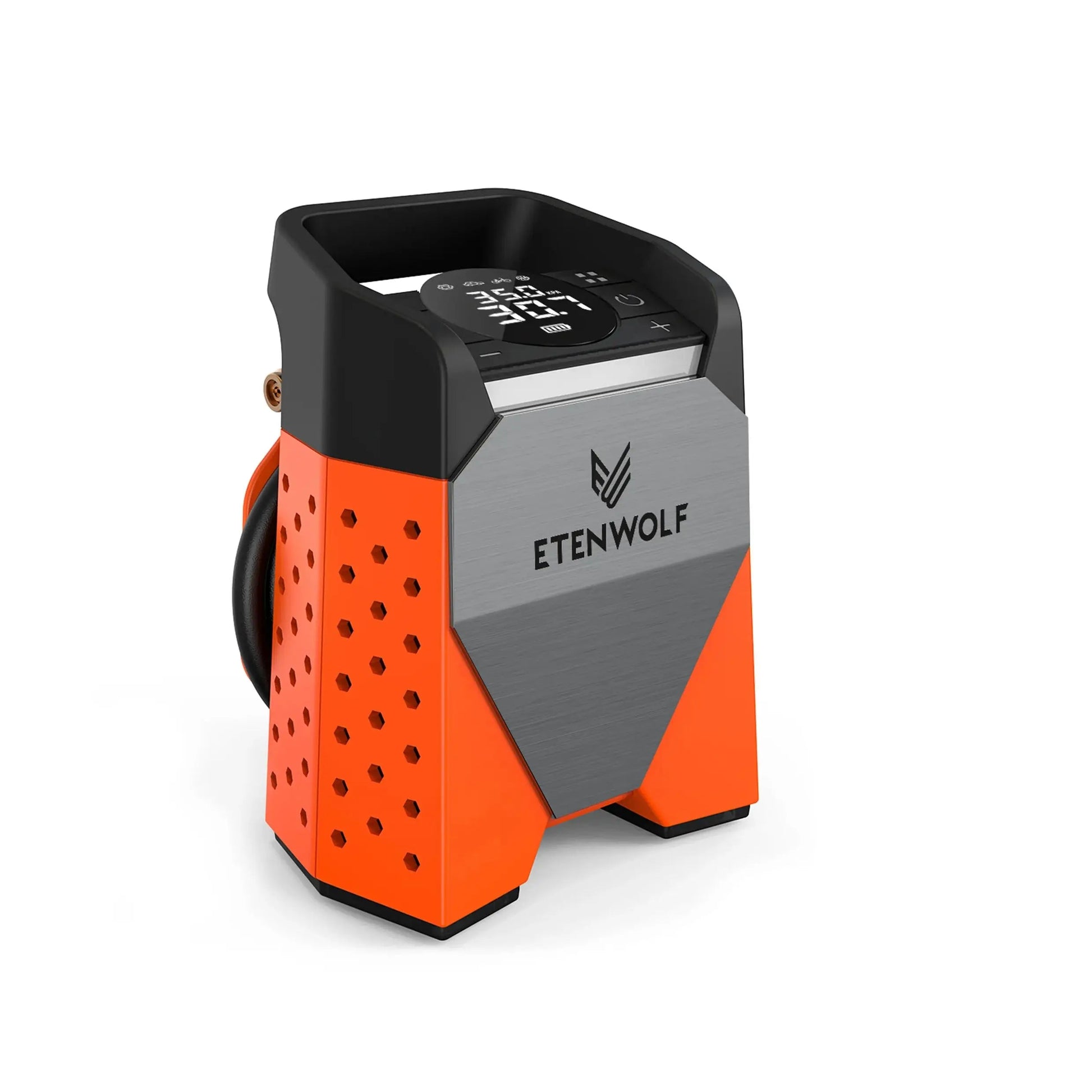 ETENWOLF ZEPHYR S3 Portable Tire Inflator 100% Duty Cycle 160 PSI Car Air Compressor 7800mAh For Cars Motorcycles Balls (New) sayaragear