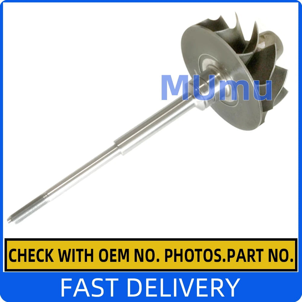 Turbine wheel&shaft 06F145702CX 53049880064 53049700064 Audi S3 TT S 2.0L TFSI ，Volkswagen Scirocc Golf，Seat Leon 2.0 TFSI sayaragear