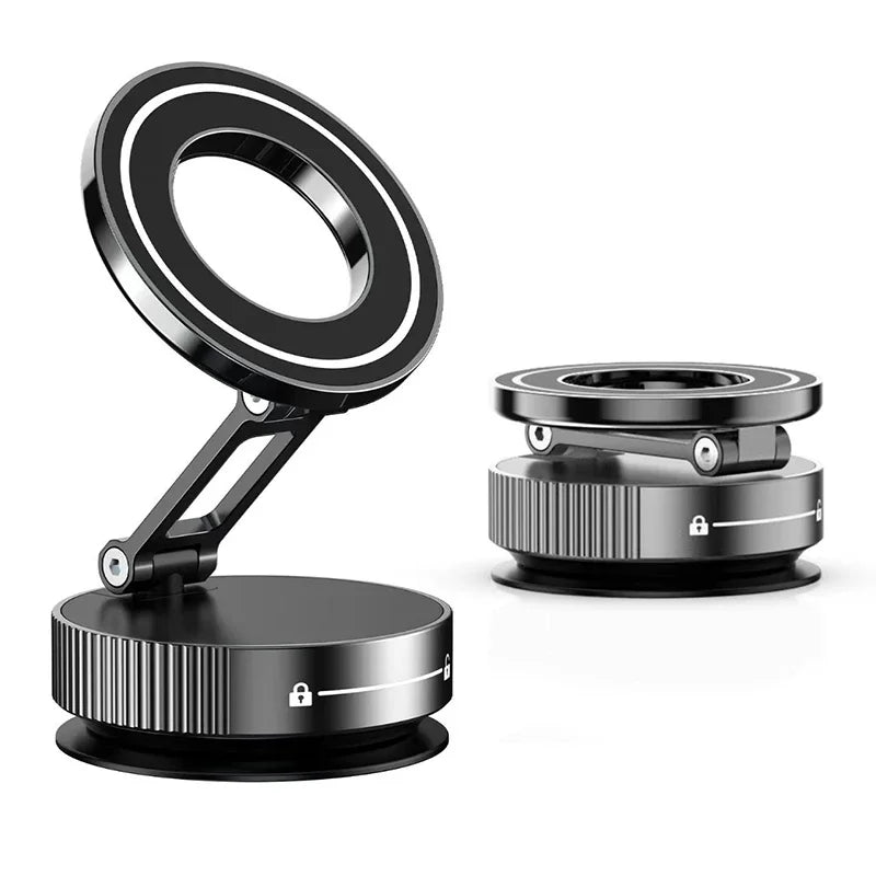 Super Strong Magnetic Phone Holder Foldable Design 360° Adjustable Vacuum Car Mount For Car Desk Bathroom Phone Holder Hot Selle sayaragear