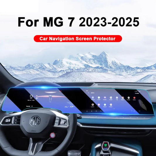 For MG 7 2023 2024 2025 Car Screen Protector Film GPS Navigation Center Control ScreenGlassTempered Anti scratch Protection Film sayaragear