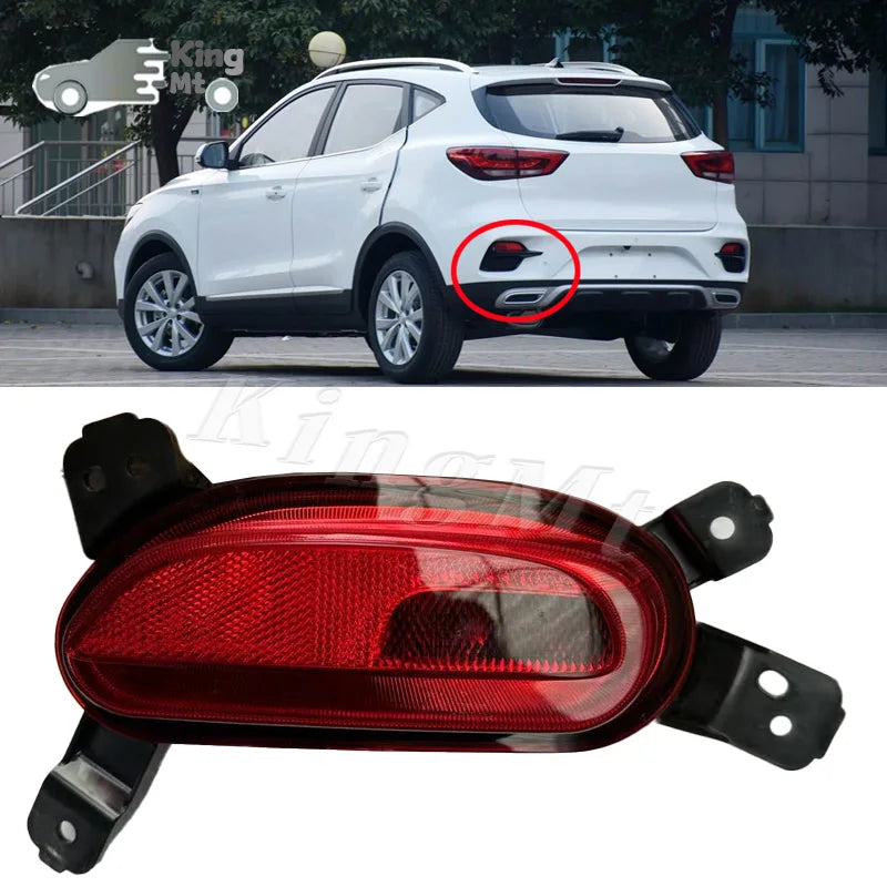 For MG ZS MG ZST 19-20 Rear Bumper Fog Light Reflector Stop Light Rear Fog Light Foglamp Brake Lamp Warning Lamp sayaragear