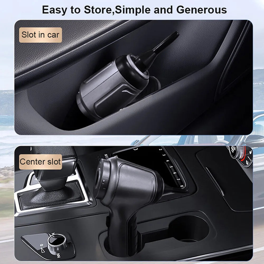 Car Vacuum Cleaner Wireless 95000PA Strong Suction Vacuum Cleaner Portable Handheld Vacuum Cleaner Blower 2in1 for Car Home sayaragear