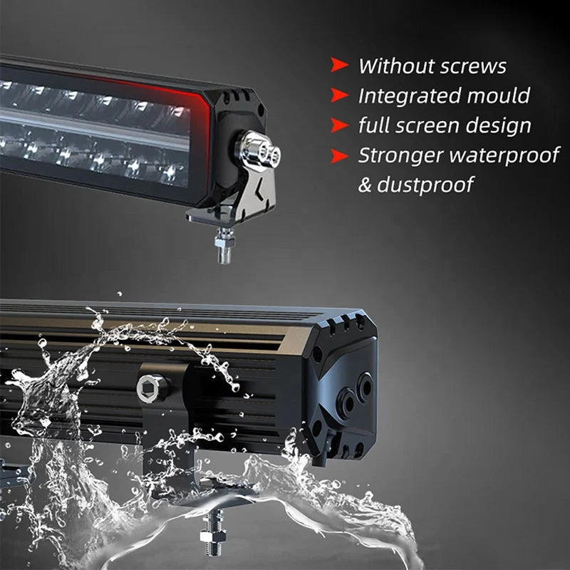 180W Super Bright 20 INCH High Quality Bumper Roof Multi-Function 10800LM Led Light Bar Position Light with IP67custom sayaragear
