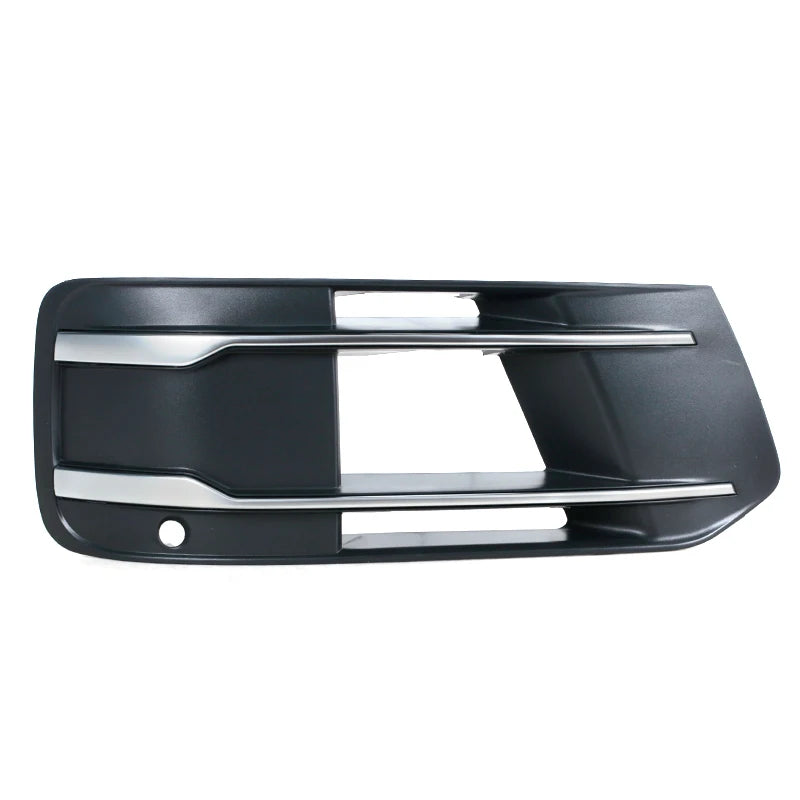 For Audi Q7 2016-2019 Auto Accessories Front Bumper Fog Light Under Grille Cover Fog Light Frame Fog Light Protection Cover - sayaragear