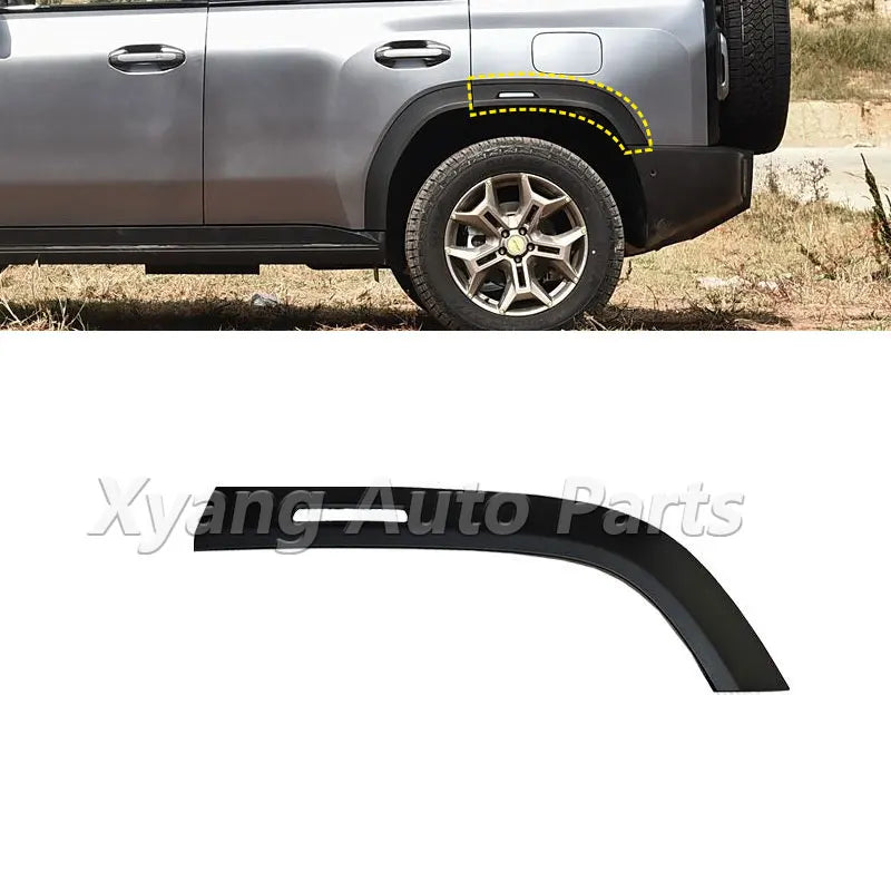 Front Rear Wheel Arch Trim Fender  For Chery Jetour Traveller T2  Wheel Fender Wheel Arch Tire Trim Strip sayaragear